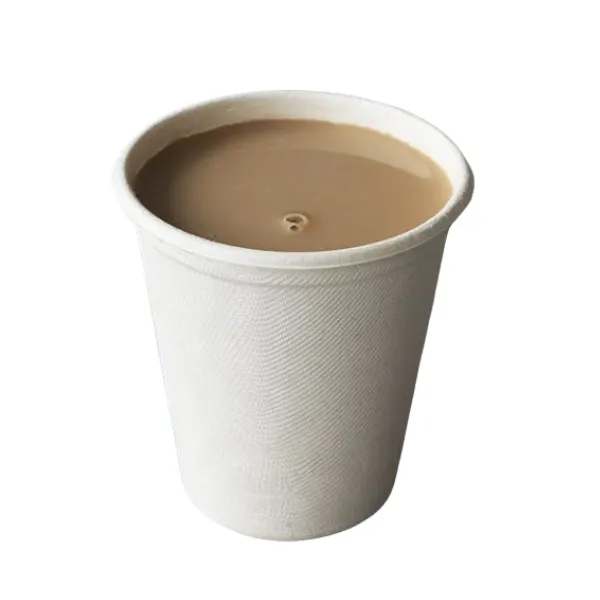 2 sugarcane bagasse cups